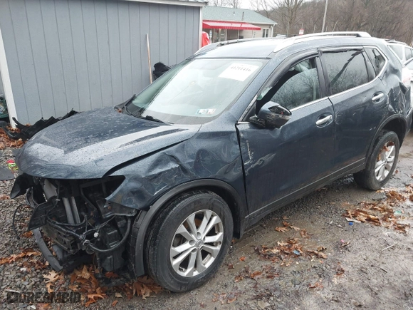 2016 Nissan Rogue S with VIN KNMAT2MV3GP682192, listed as a IAAI auction lot 41211416 with 96,111 mi miles. Bid and sale history available at carsss.com. Image 2.