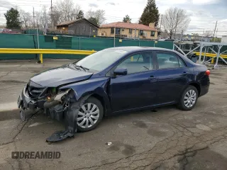 2012 Toyota Corolla L with VIN 2T1BU4EE2CC765245, listed as a Copart auction lot 52449945 with 152,557 mi miles and Salvage Title. Bid and sale history available at DreamBid. Image 1.