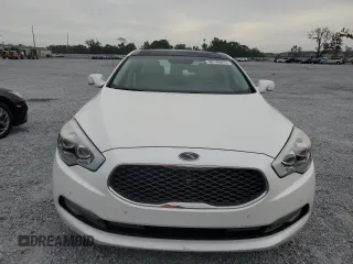 2015 Kia K900 Premium with VIN KNALU4D45F6027476, listed as a Copart auction lot 50140015 with 63,862 mi miles and Salvage Title. Bid and sale history available at carsss.com. Image 5.