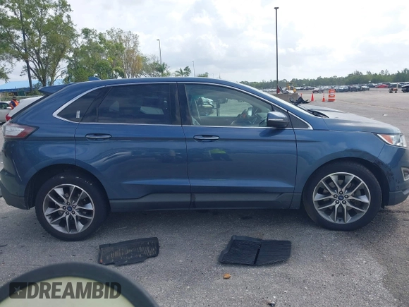 2018 Ford Edge Titanium with VIN 2FMPK4K82JBB35110, listed as a IAAI auction lot 41727507 with 83,644 mi miles. Bid and sale history available at carsss.com. Image 13.