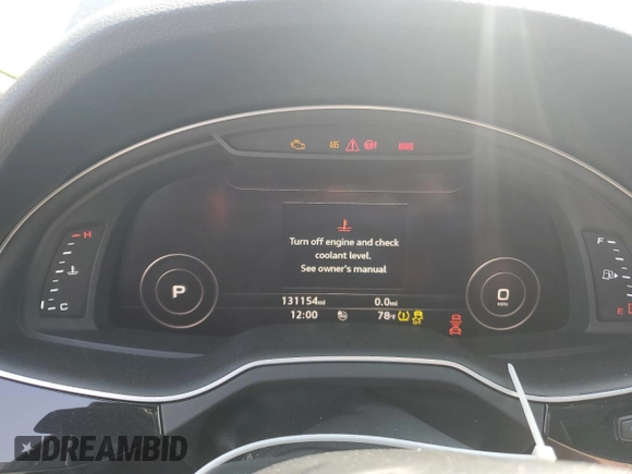 2019 Audi Q7 Prestige z VIN WA1VAAF70KD049766, wystawiony jako Copart lot #59126565 z przebiegiem 131 154 mil mil oraz Czysty tytuł • Clean title. Historia ofert i sprzedaży dostępna na DreamBid. Obrazek 9.