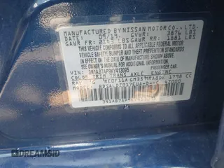 2019 Nissan Sentra SV z VIN 3N1AB7AP9KY413095, wystawiony jako IAAI lot #41924102 z przebiegiem 118 317 mil mil oraz . Historia ofert i sprzedaży dostępna na DreamBid. Obrazek 9.