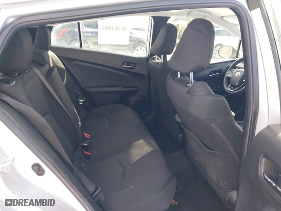 2019 Toyota Prius LE with VIN JTDL9RFU5K3013037, listed as a IAAI auction lot 41363092 with 108,284 mi miles. Bid and sale history available at carsss.com. Image 8.