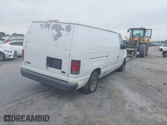 2004 Ford Econoline Cargo with VIN 1FTRE14W94HA16282, listed as a IAAI auction lot 41808947 with Not Provided miles. Bid and sale history available at carsss.com. Image 4.