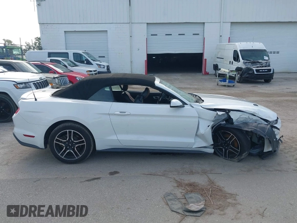 2018 Ford Mustang EcoBoost Premium with VIN 1FATP8UH4J5115153, listed as a IAAI auction lot 42498446 with 118,485 mi miles and . Bid and sale history available at DreamBid. Image 12.