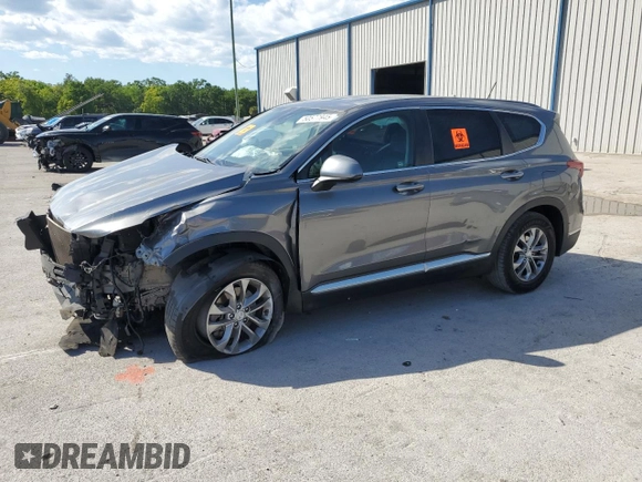 2020 Hyundai Santa Fe SE with VIN 5NMS23ADXLH157562, listed as a Copart auction lot 50577945 with 106,890 mi miles and Non Repairable. Bid and sale history available at carsss.com. Image 1.