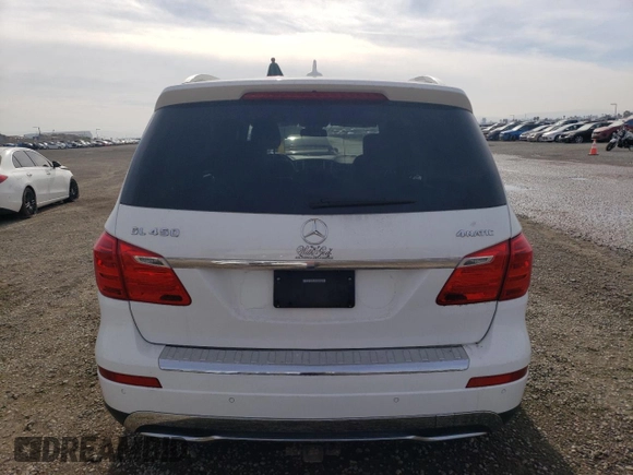 2016 Mercedes-Benz GL with VIN 4JGDF6EE4GA637674, listed as a Copart auction lot 86203394 with 111,764 mi miles and Salvage Title. Bid and sale history available at carsss.com. Image 6.
