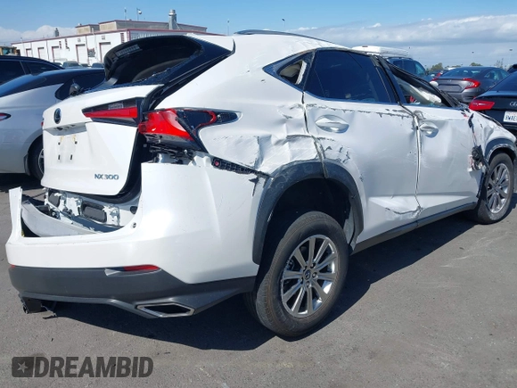 2021 Lexus NX 300 with VIN JTJDARBZ4M5031983, listed as a IAAI auction lot 42260594 with Not provided miles and . Bid and sale history available at DreamBid. Image 4.