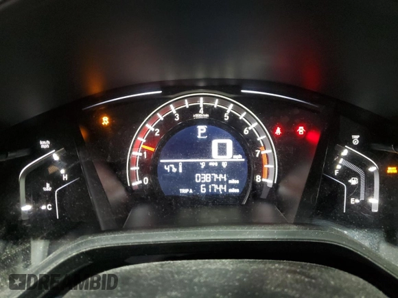 2017 Honda CR-V LX with VIN 2HKRW6H38HH214935, listed as a Copart auction lot 46219595 with 38,744 mi miles and Salvage Title. Bid and sale history available at carsss.com. Image 9.