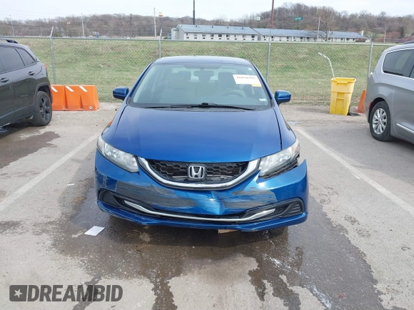 2014 Honda Civic Sedan LX with VIN 19XFB2F5XEE049546, listed as a IAAI auction lot 41850395 with 142,415 mi miles. Bid and sale history available at carsss.com. Image 12.