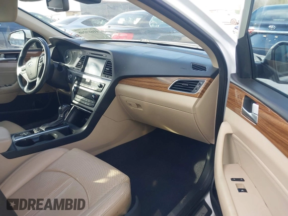 2015 Hyundai Sonata 2.4L Sport with VIN 5NPE34AF7FH035377, listed as a IAAI auction lot 41669248 with 155,385 mi miles. Bid and sale history available at carsss.com. Image 5.
