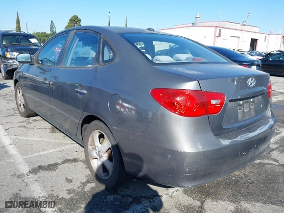 2008 Hyundai Elantra GLS with VIN KMHDU46D28U320931, listed as a IAAI auction lot 41729550 with 184,832 mi miles. Bid and sale history available at carsss.com. Image 3.