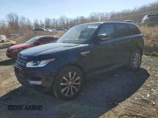 2014 Land Rover Range Rover Sport HSE with VIN SALWR2WFXEA342704, listed as a Copart auction lot 49406765 with 135,159 mi miles and Clean Title. Bid and sale history available at carsss.com. Image 1.