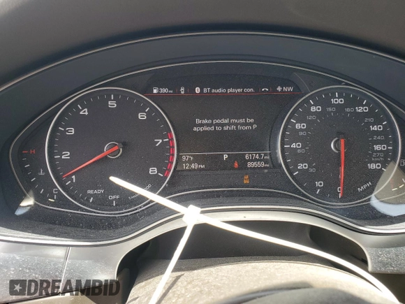 2016 Audi A6 Premium Plus с VIN WAUGFAFC4GN062659, выставлен на аукционе Copart как лот 63183565 с пробегом 89 559 миль миль и Списание • Salvage title. История ставок и продаж доступна на DreamBid. Изображение 9.