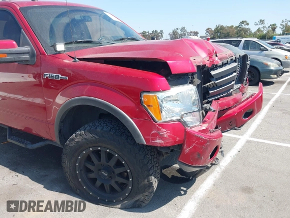 2010 Ford F-150 XL with VIN 1FTFW1EV9AFB22034, listed as a IAAI auction lot 42594401 with 162,835 mi miles and . Bid and sale history available at DreamBid. Image 12.
