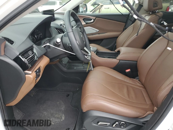 2023 Acura RDX w/Technology Package with VIN 5J8TC1H57PL010481, listed as a Copart auction lot 47923285 with 10,289 mi miles and Salvage Title. Bid and sale history available at carsss.com. Image 7.