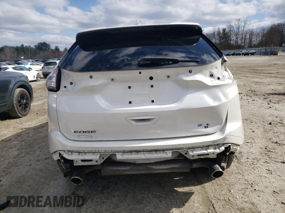 2015 Ford Edge SEL with VIN 2FMTK4J80FBB58165, listed as a Copart auction lot 52159725 with 137,285 mi miles and Clean Title. Bid and sale history available at carsss.com. Image 6.