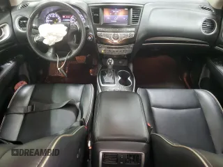 2020 Infiniti QX60 Luxe with VIN 5N1DL0MN7LC532276, listed as a Copart auction lot 50309855 with 14,951 mi miles and Salvage Title. Bid and sale history available at DreamBid. Image 8.