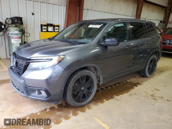 2021 Honda Passport Sport z VIN 5FNYF7H26MB008613, wystawiony jako Copart lot #50929525 z przebiegiem 188 879 mil mil oraz Szkoda całkowita • Salvage title. Historia ofert i sprzedaży dostępna na DreamBid. Obrazek 1.