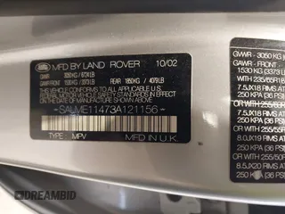 2003 Land Rover Range Rover HSE с VIN SALME11473A121156, выставлен на аукционе IAAI как лот 42466700 с пробегом Не указан миль и . История ставок и продаж доступна на DreamBid. Изображение 9.