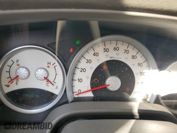2004 Dodge Durango Limited with VIN 1D4HD58N44F137047, listed as a Copart auction lot 75627074 with 199,876 mi miles and Salvage title. Bid and sale history available at DreamBid. Image 9.