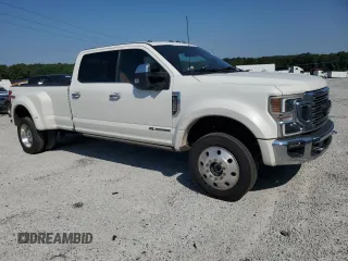 2022 Ford F-450 XL with VIN 1FT8W4DT4NEC55533, listed as a Copart auction lot 56292404 with 72,523 mi miles and Clean Title. Bid and sale history available at carsss.com. Image 4.