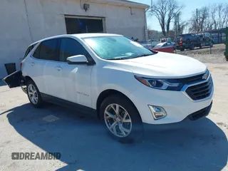2020 Chevrolet Equinox LT z VIN 3GNAXKEV4LS732572, wystawiony jako IAAI lot #41879305 z przebiegiem 50 036 mil mil oraz . Historia ofert i sprzedaży dostępna na DreamBid. Obrazek 1.