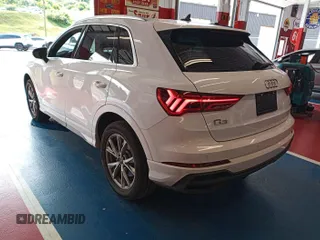 2023 Audi Q3 S line Premium with VIN WA1DECF34P1100929, listed as a IAAI auction lot 42789881 with 52,586 mi miles and . Bid and sale history available at DreamBid. Image 33.