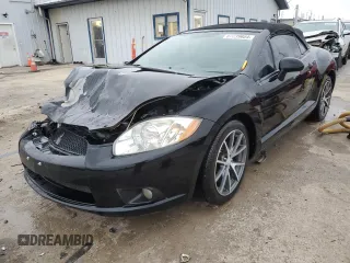 2012 Mitsubishi Eclipse GS Sport with VIN 4A37L2EF4CE002000, listed as a Copart auction lot 87239604 with 177,236 mi miles and Salvage Title. Bid and sale history available at carsss.com. Image 1.