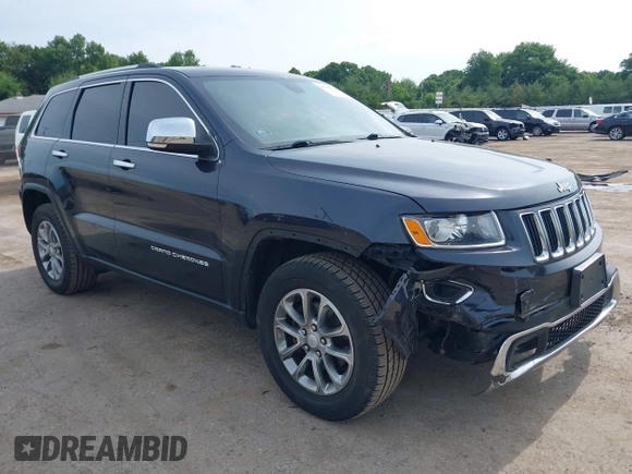 2014 Jeep Grand Cherokee Limited z VIN 1C4RJFBG0EC365866, wystawiony jako IAAI lot #42542796 z przebiegiem 165 511 mil mil oraz . Historia ofert i sprzedaży dostępna na DreamBid. Obrazek 1.