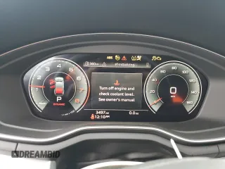 2023 Audi A5 Sportback S line Premium Plus z VIN WAUFACF51PA066103, wystawiony jako Copart lot #50903395 z przebiegiem 3 497 mil mil oraz Szkoda całkowita • Salvage title. Historia ofert i sprzedaży dostępna na DreamBid. Obrazek 9.