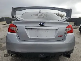 2020 Subaru WRX STI with VIN JF1VA2E6XL9820653, listed as a Copart auction lot 46709145 with 13,134 mi miles and Salvage Title. Bid and sale history available at carsss.com. Image 6.