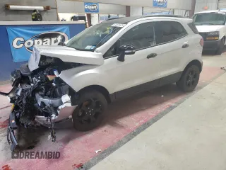 2021 Ford EcoSport SES z VIN MAJ6S3JL0MC404537, wystawiony jako Copart lot #54861525 z przebiegiem 13 626 mil mil oraz Szkody całkowita. Historia ofert i sprzedaży dostępna na DreamBid. Obrazek 1.