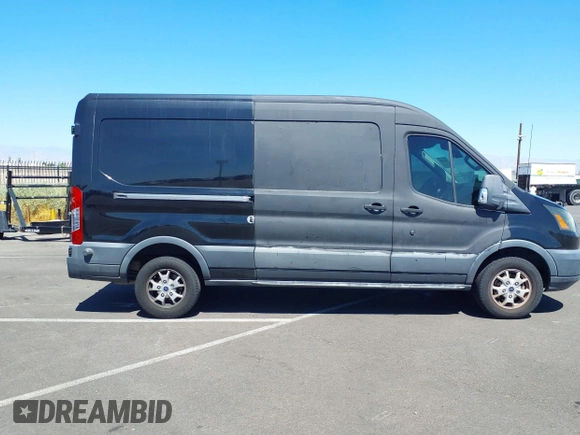 2015 Ford Transit Cargo with VIN 1FTYR2CM9FKA84500, listed as a IAAI auction lot 42646664 with 106,337 mi miles and . Bid and sale history available at DreamBid. Image 13.