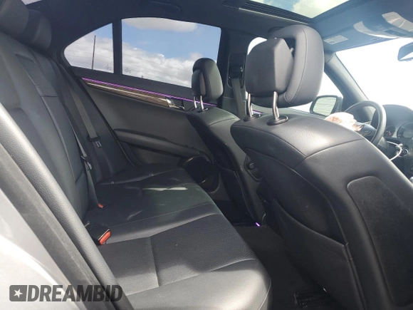 2008 Mercedes-Benz C 350 Sport with VIN WDDGF56X88F066440, listed as a Copart auction lot 57126625 with 99,033 mi miles and Salvage title. Bid and sale history available at DreamBid. Image 10.