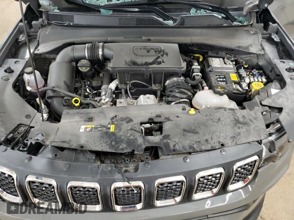 2023 Jeep Compass Latitude Lux with VIN 3C4NJDFN3PT569886, listed as a Copart auction lot 54680145 with 13,633 mi miles and Salvage title. Bid and sale history available at DreamBid. Image 12.