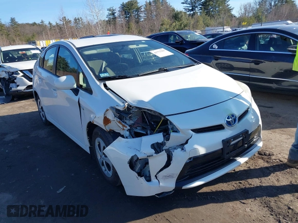 2013 Toyota Prius One with VIN JTDKN3DU2D5668108, listed as a IAAI auction lot 41773301 with 149,242 mi miles. Bid and sale history available at carsss.com. Image 13.