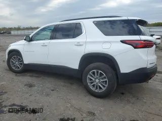 2022 Chevrolet Traverse LT Cloth z VIN 1GNEVMKW9NJ190261, wystawiony jako Copart lot #53342155 z przebiegiem 24 952 mil mil oraz Szkoda całkowita • Salvage title. Historia ofert i sprzedaży dostępna na DreamBid. Obrazek 2.