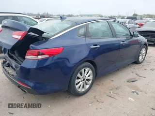 2017 Kia Optima LX with VIN 5XXGT4L35HG140543, listed as a IAAI auction lot 41801762 with 95,626 mi miles. Bid and sale history available at carsss.com. Image 4.