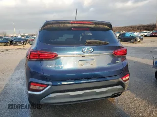 2020 Hyundai Santa Fe SE with VIN 5NMS2CAD9LH233126, listed as a Copart auction lot 70553812 with 13,788 mi miles. Bid and sale history available at carsss.com. Image 6.