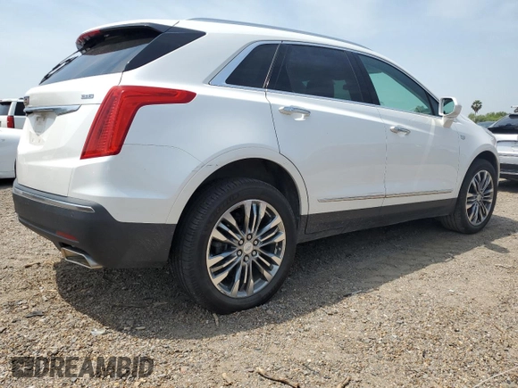 2017 Cadillac XT5 Premium Luxury AWD with VIN 1GYKNERS0HZ283738, listed as a Copart auction lot 51661985 with Not provided miles and Salvage title. Bid and sale history available at DreamBid. Image 3.