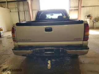 2004 GMC Sierra 1500 SLT with VIN 2GTEK19T541391689, listed as a Copart auction lot 50307595 with 0 mi miles and Clean Title. Bid and sale history available at carsss.com. Image 6.