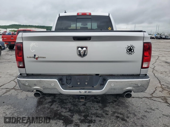 2014 Ram 1500 Lone Star with VIN 1C6RR6LM1ES370651, listed as a Copart auction lot 56163675 with 190,099 mi miles and Clean title. Bid and sale history available at DreamBid. Image 6.
