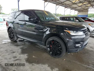 2014 Land Rover Range Rover Sport Supercharged with VIN SALWR2EFXEA318839, listed as a Copart auction lot 54145265 with 106,888 mi miles and Clean Title. Bid and sale history available at carsss.com. Image 4.
