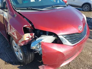 2011 Toyota Sienna LE AAS with VIN 5TDKK3DC6BS104887, listed as a IAAI auction lot 41653933 with 105,141 mi miles and . Bid and sale history available at DreamBid. Image 6.