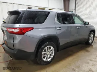 2020 Chevrolet Traverse LS with VIN 1GNEVFKW8LJ306848, listed as a Copart auction lot 48405915 with 60,574 mi miles and Salvage Title. Bid and sale history available at carsss.com. Image 3.