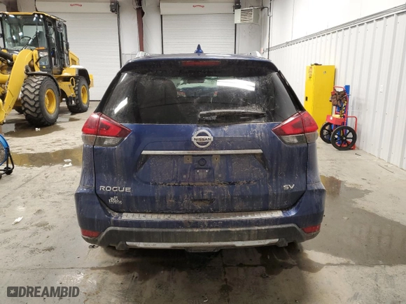2018 Nissan Rogue SV with VIN KNMAT2MT1JP563059, listed as a Copart auction lot 44949845 with 110580 miles and Salvage Title. Bid and sale history available at carsss.com. Image 6.