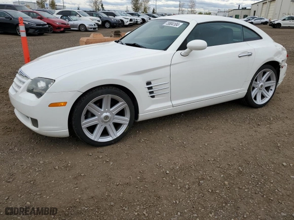 2005 Chrysler Crossfire Limited with VIN 1C3AN69L35X039190, listed as a Copart auction lot 73804104 with 145860 miles and Salvage Title. Bid and sale history available at carsss.com. Image 1.