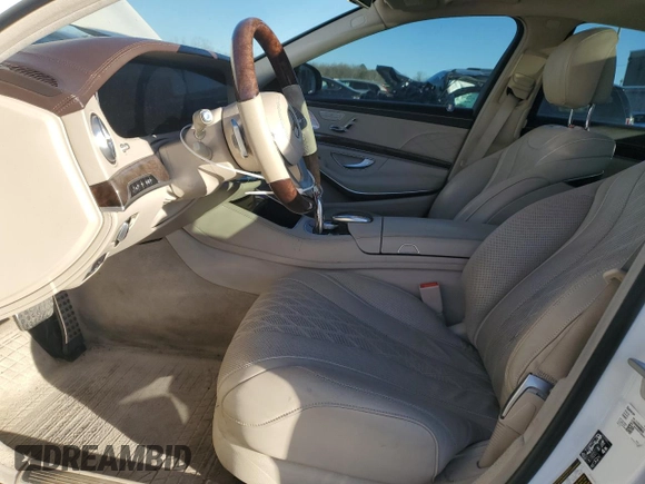 2018 Mercedes-Benz S 560 with VIN WDDUG8DB0JA380210, listed as a Copart auction lot 42858285 with 111,984 mi miles and Salvage Title. Bid and sale history available at carsss.com. Image 7.
