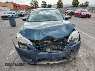 2014 Nissan Sentra SV with VIN 3N1AB7AP7EL653313, listed as a Copart auction lot 59536475 with 126,048 mi miles and Salvage title. Bid and sale history available at DreamBid. Image 5.